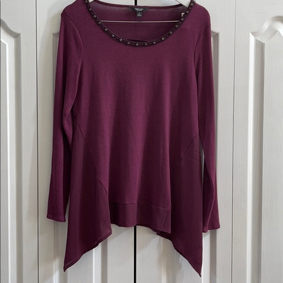SIMPLY VERA Vera Wang Knit Tunic, Small - Picture 2 of 9